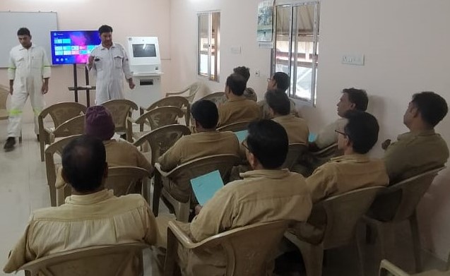Safety training through GSTK for employees at Main Works 08, 15 and 22 Dec 22